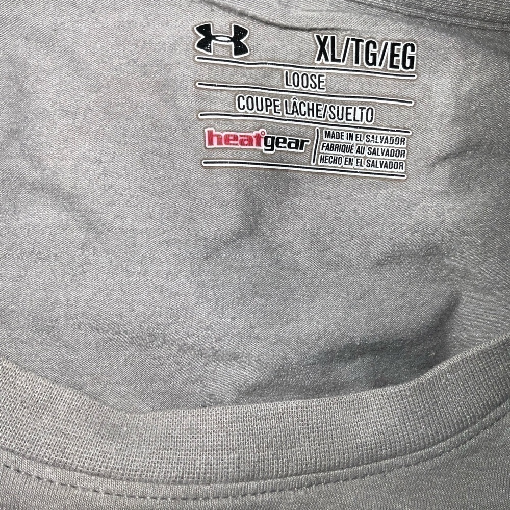 Men’s used Under Armour size XL you project Rock long sleeve tee shirt Pre own - Picture 2 of 4